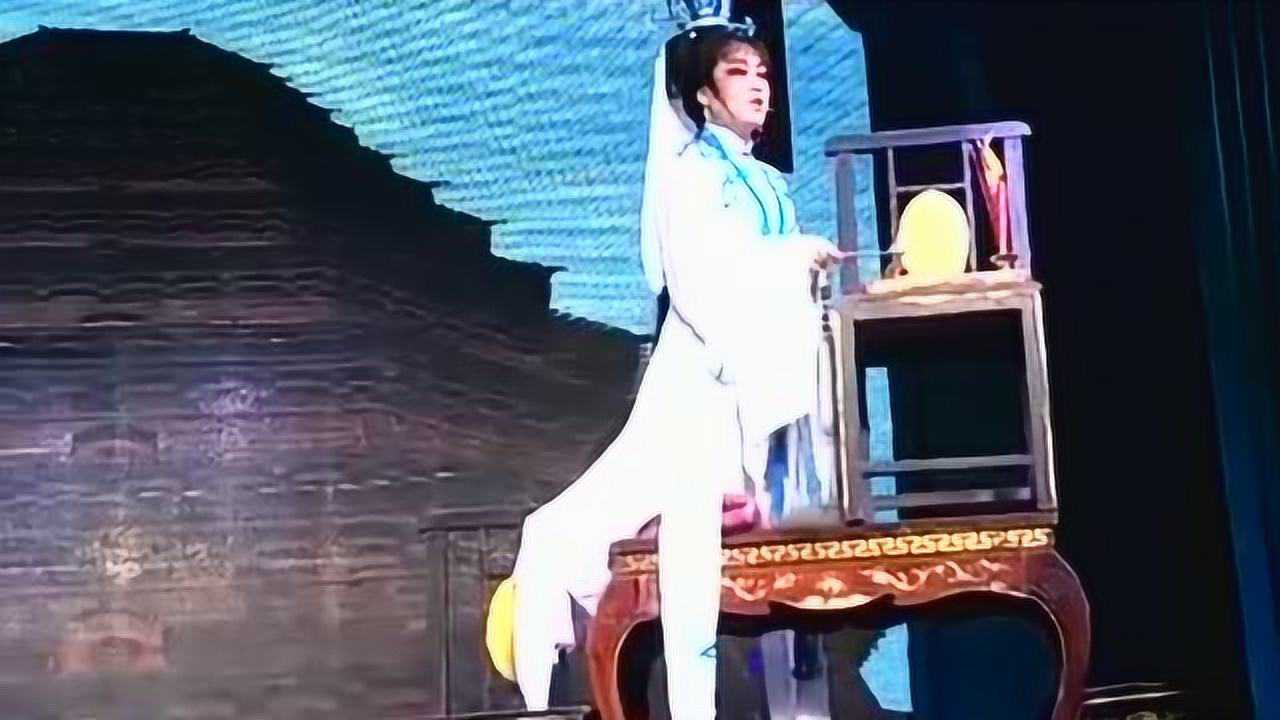 越剧加演方玉娘祭塔小生孟再萍反串演到了深处