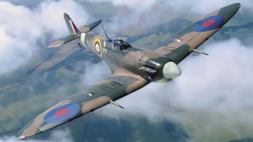二战战斗机的巅峰对决，英国喷火VS德国BF109谁占优势？