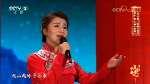张红丽一首《桃花红杏花白》中国民歌大会第二季！