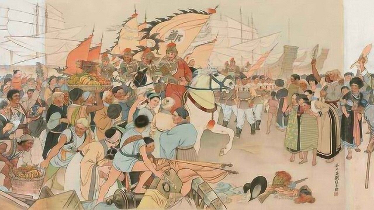 民族英雄东南抗清驱逐荷兰殖民者之郑成功建立台湾小明朝