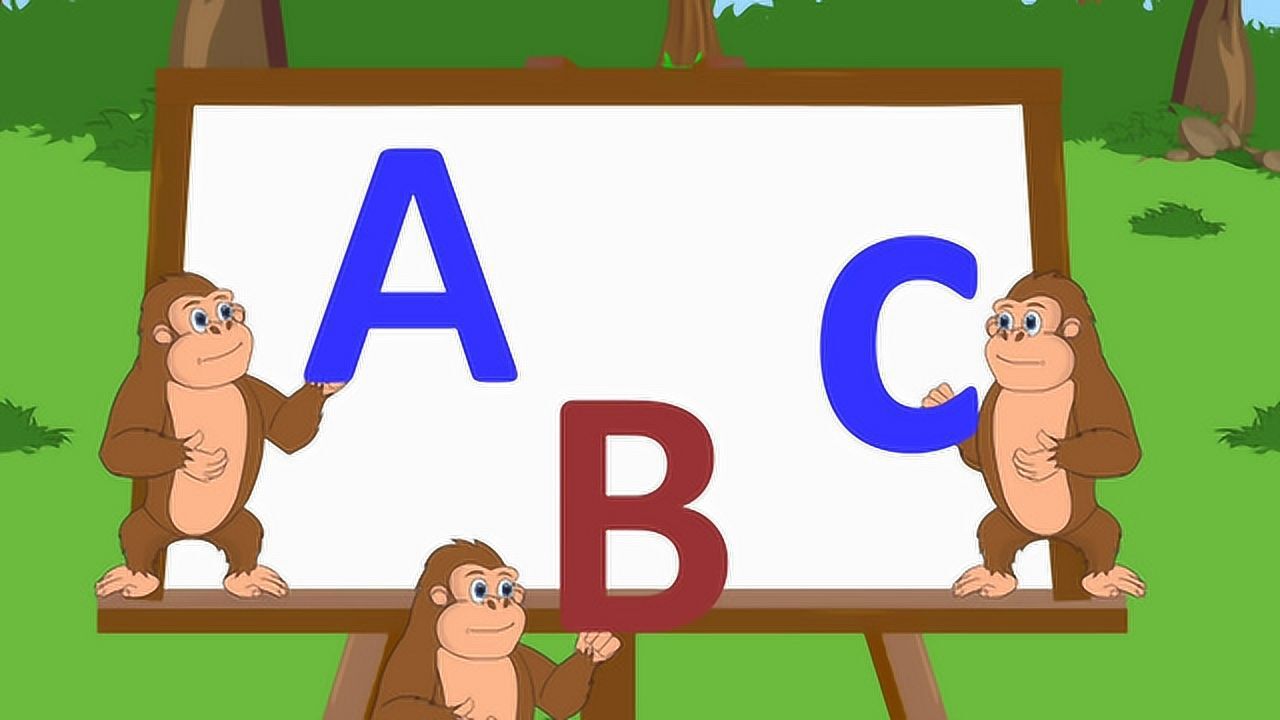 儿童早教益智动画英语儿歌megagummybearteachingabc