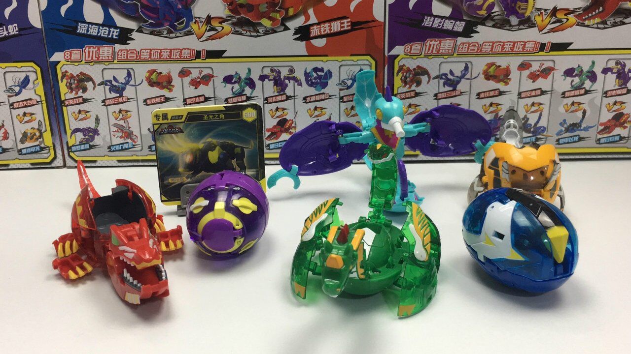 《玩具》哆啦盒子玩具乐园 爆兽猎人蛋玩具来啦!