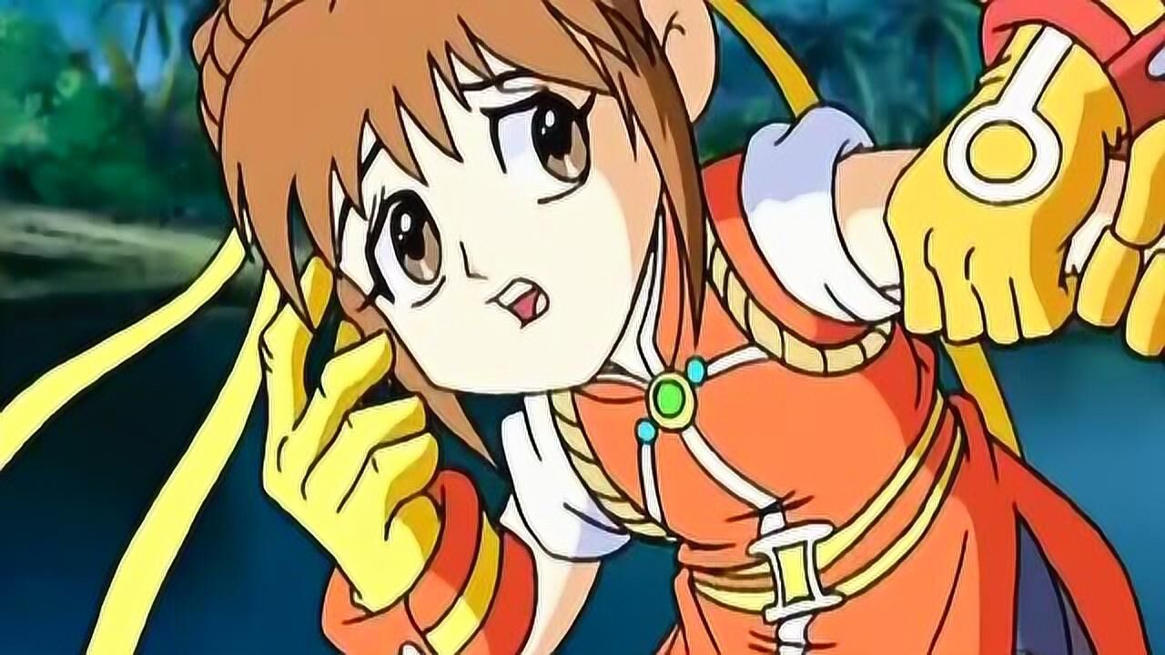 神兵小将2位美女小将被迷魂问天和灵剑姐姐及时赶到救场