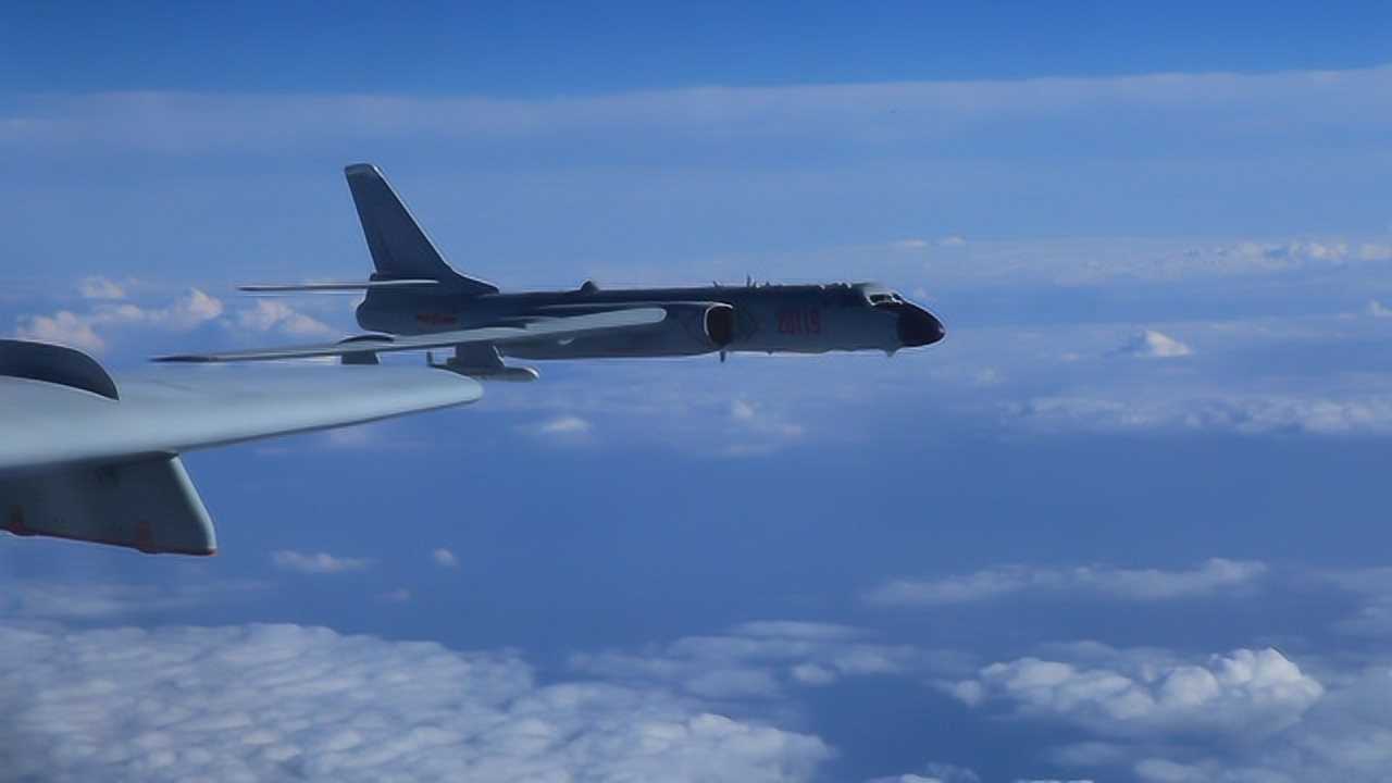 中國空軍:戰神巡航寶島 捍衛祖國的大好河山