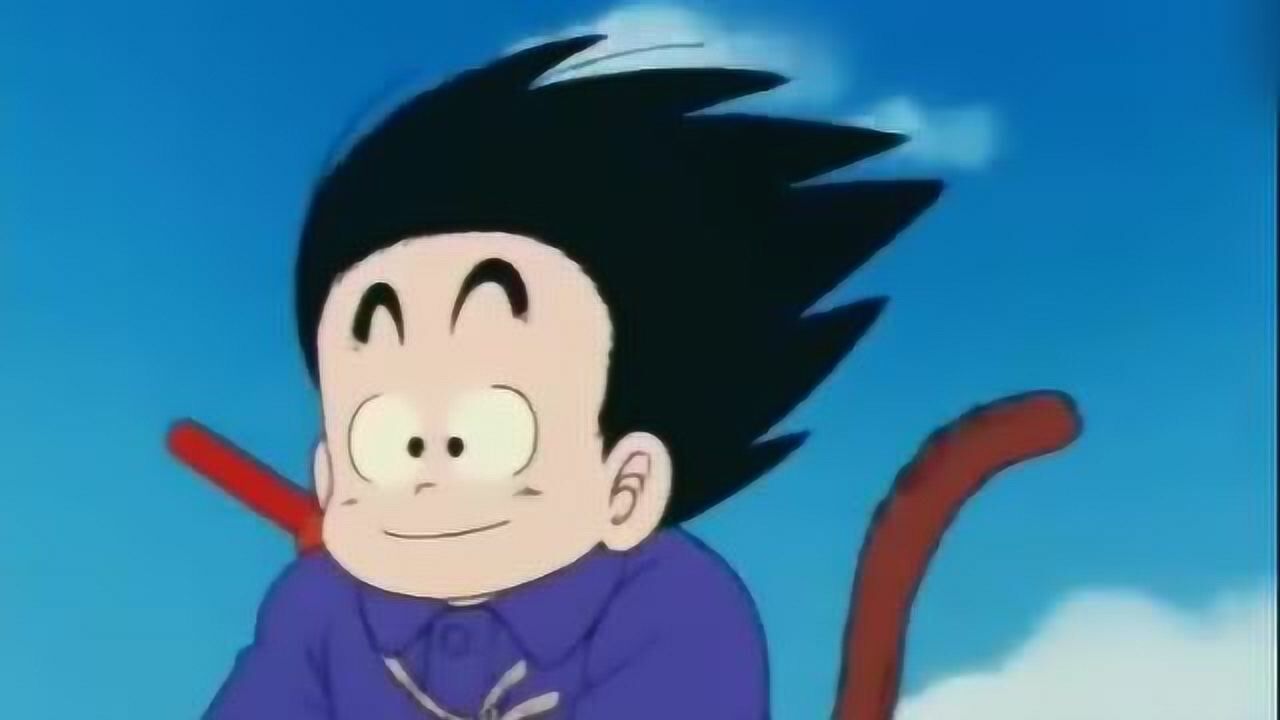 龙珠-悟空坐着筋斗云去找布玛, 音乐响起的时候好怀念啊