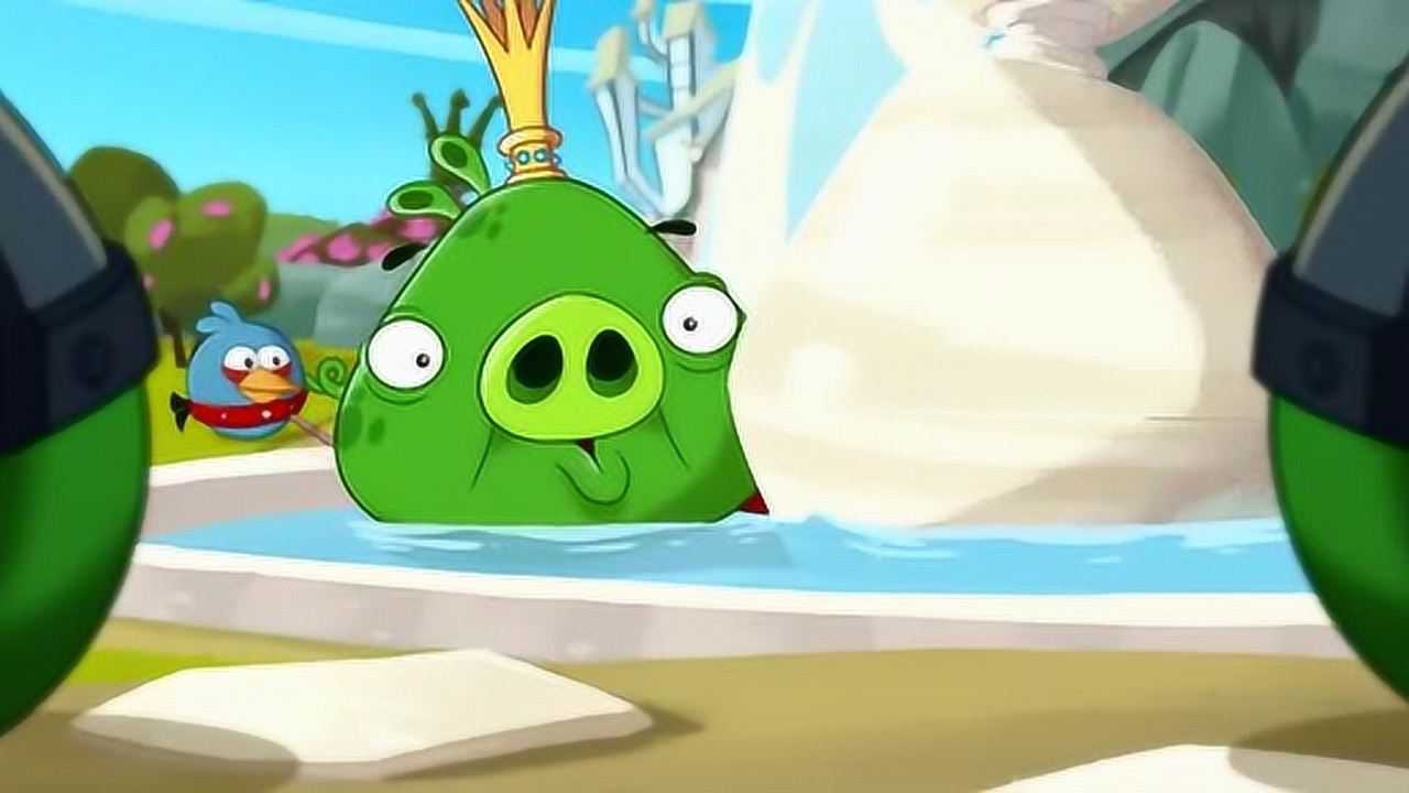 国王猪的密友愤怒的小鸟angrybirds