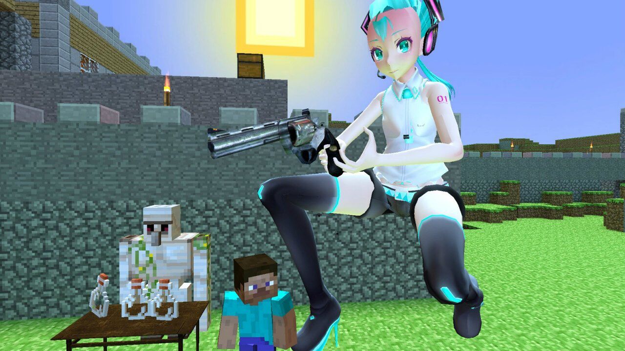 gmod游戏初音未来喝了变大药水会变成巨人吗