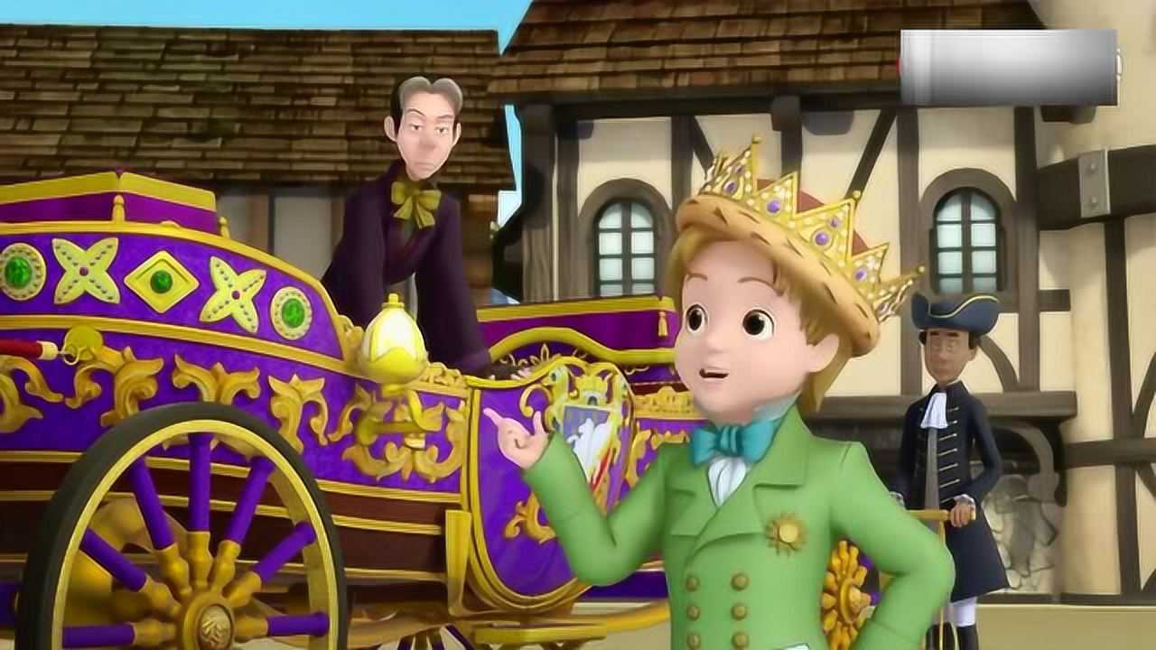 小公主苏菲亚詹姆士下令让废弃的房子变成一个美味的糕点房