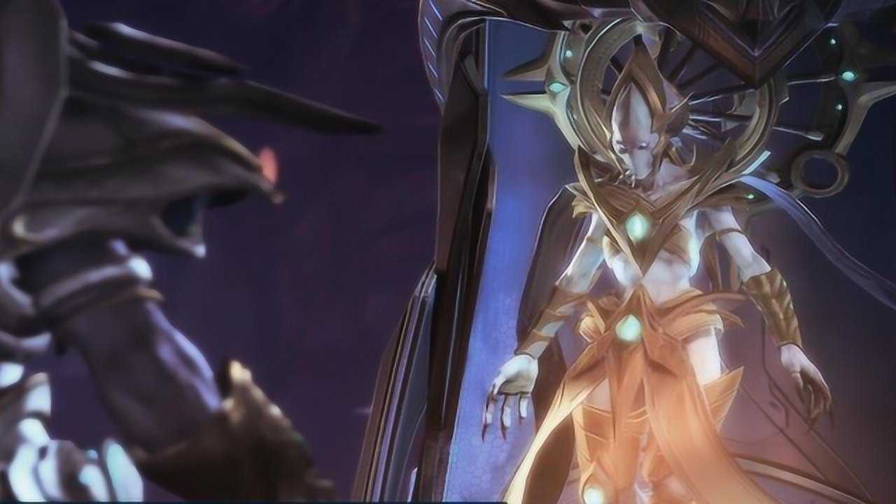 《星际争霸2》虚空之遗战役过场cg之解脱的洛哈娜