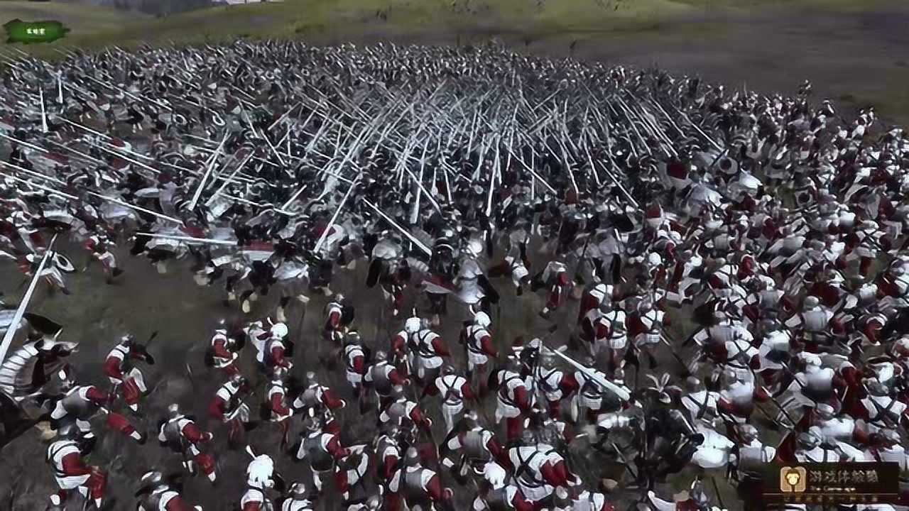 全面战争帝国骑士面对长矛方阵展现出了特殊的冲锋技巧