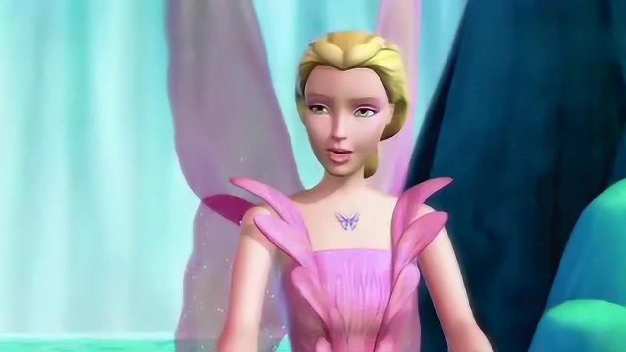 芭比彩虹仙子之美人鱼公主 为了救朋友,吃下难咽的海藻