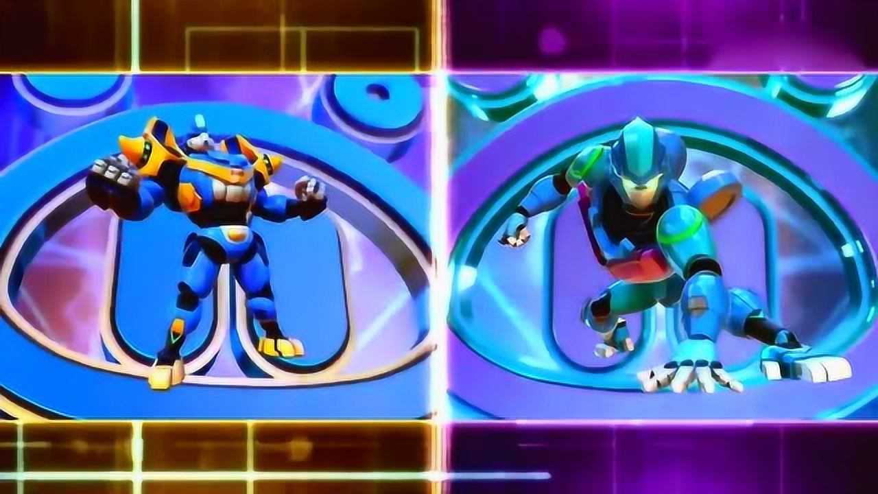 猪猪侠:五灵卫神木猿与五灵卫石甲熊合体 超酷!