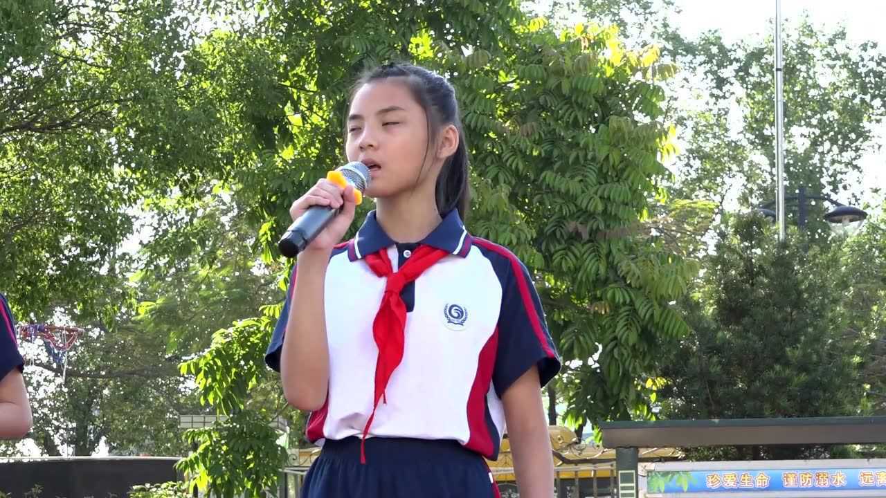 普宁市国英学校"颂祖国"活动