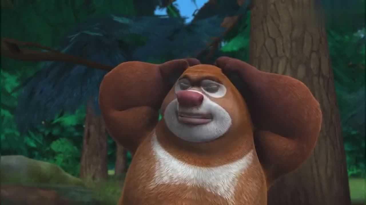 熊大为了减肥,结果变得这么消瘦,实在太难看了