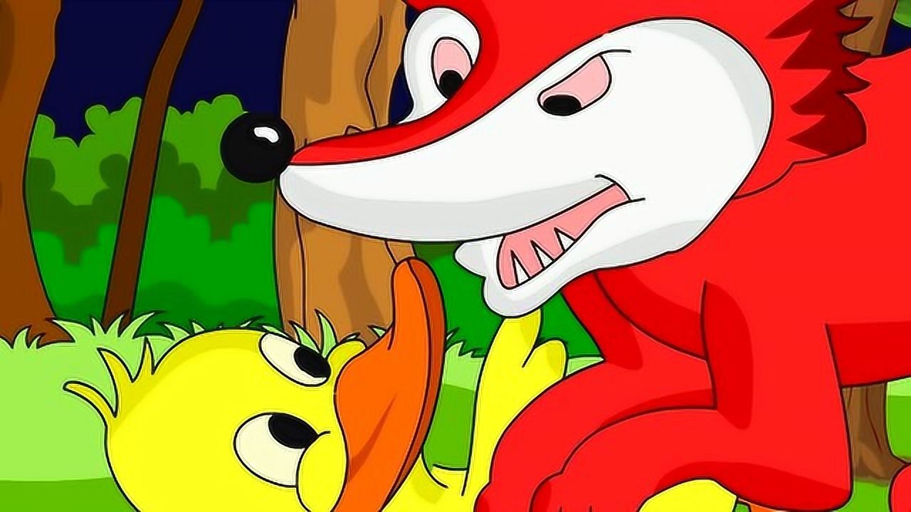 聪明的小鸭子儿童寓言动画故事