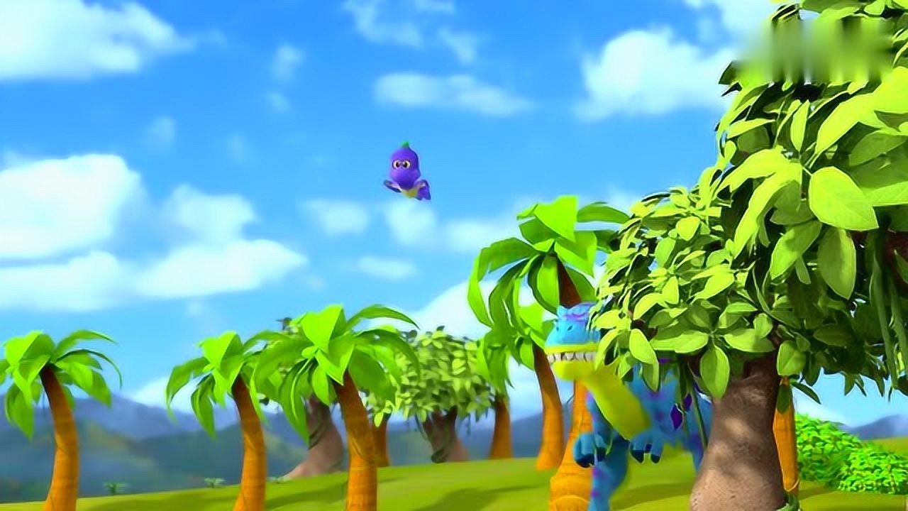 超级小熊布迷:迷惑龙成功甩掉其他恐龙,太棒了