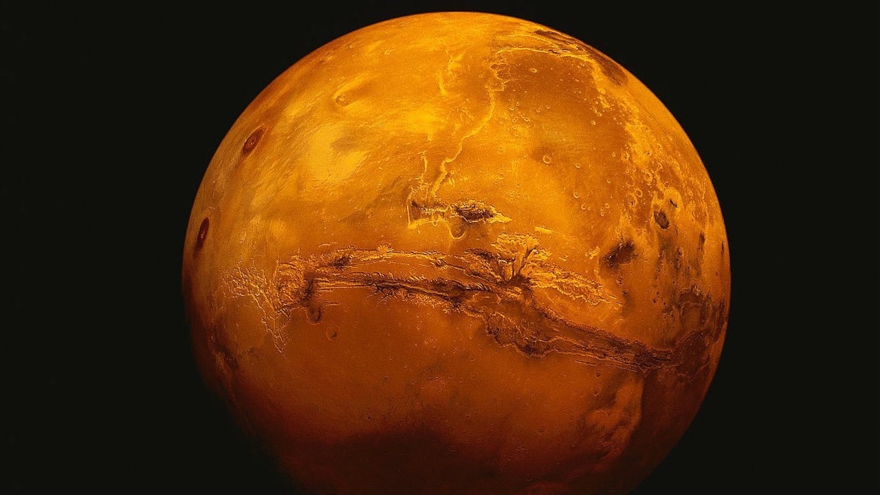 火星的行星名片图片