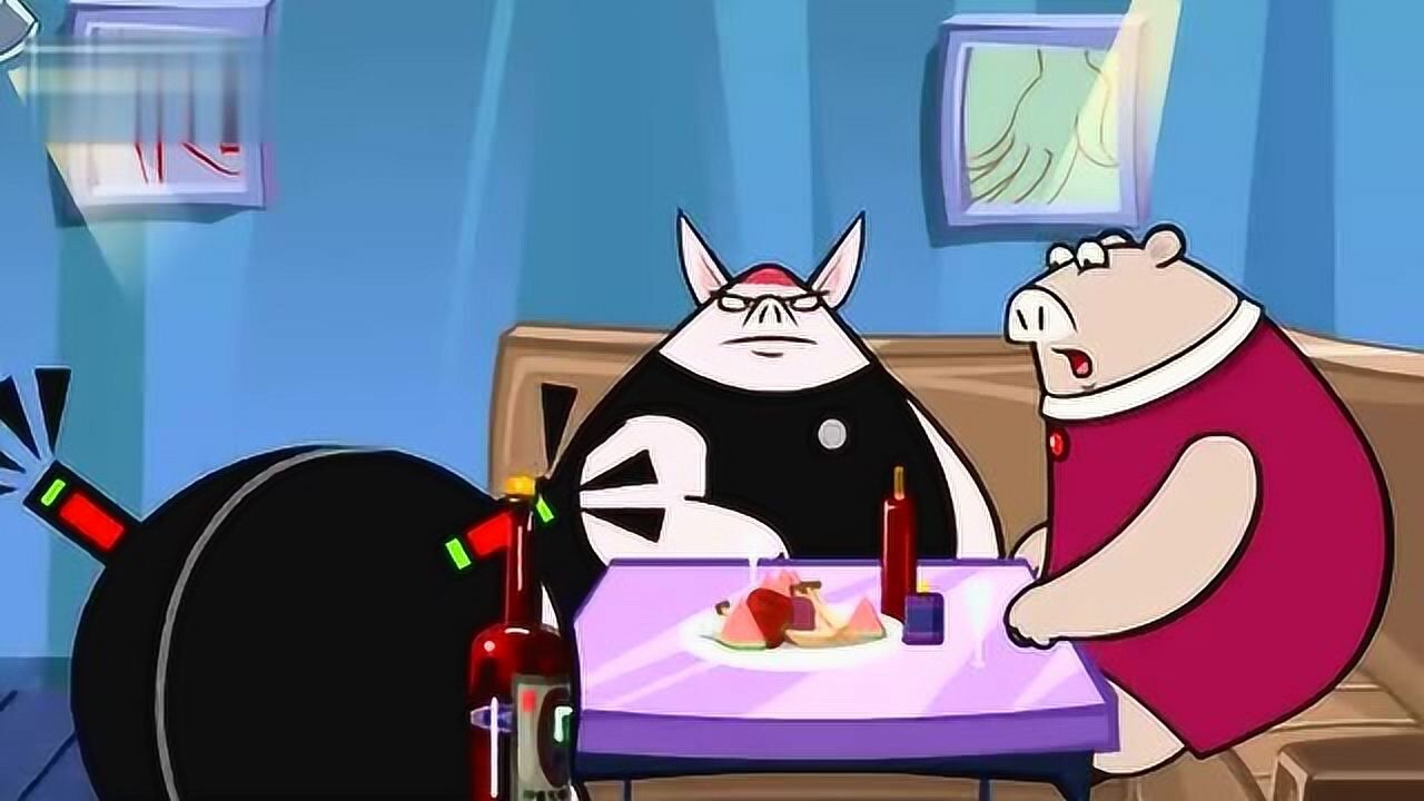 小破孩明星和猪哥谈交易小丫假装自己是服务员