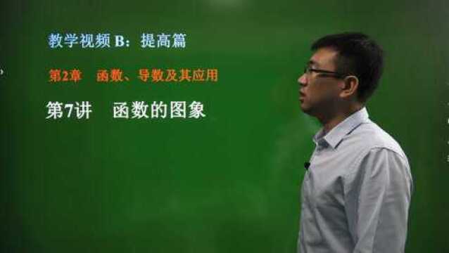 2.7 函数的图象——高中数学总复习——提高篇