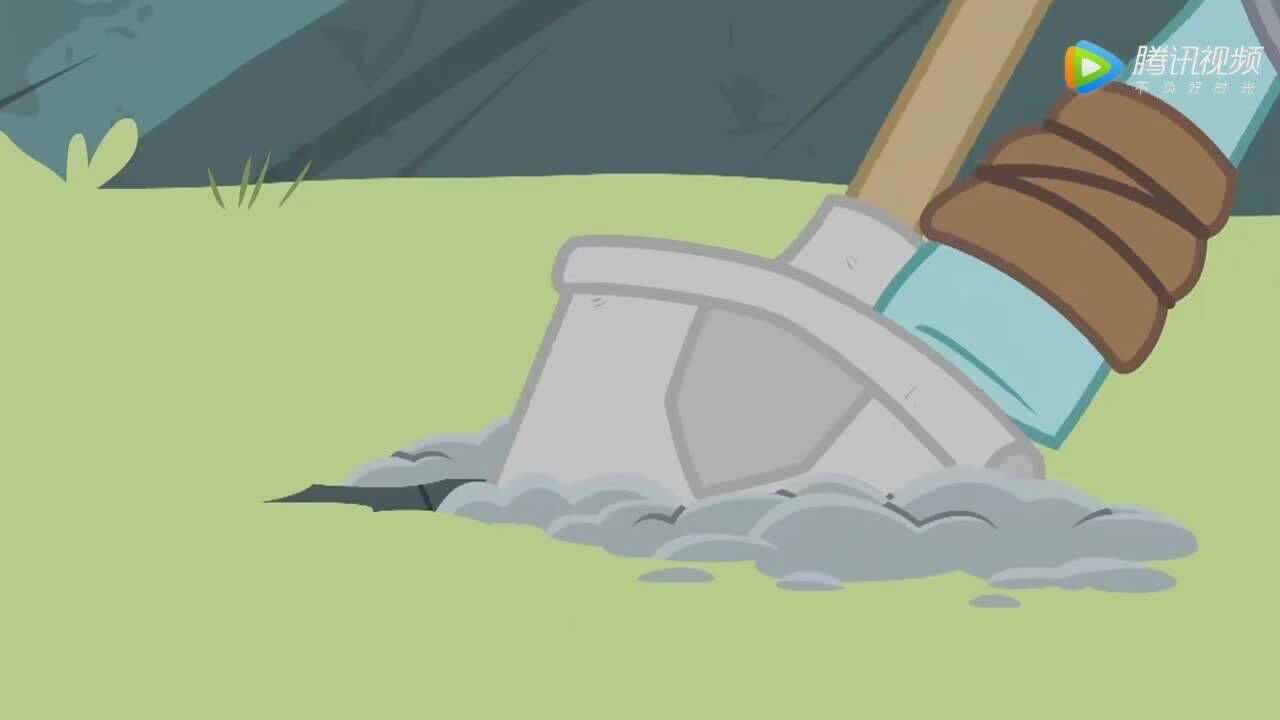 小马宝莉:石蹄的能量救助了村庄好棒
