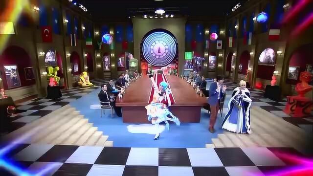 一之濑与两个美少女上演二次元表演,可爱至极萌翻全场