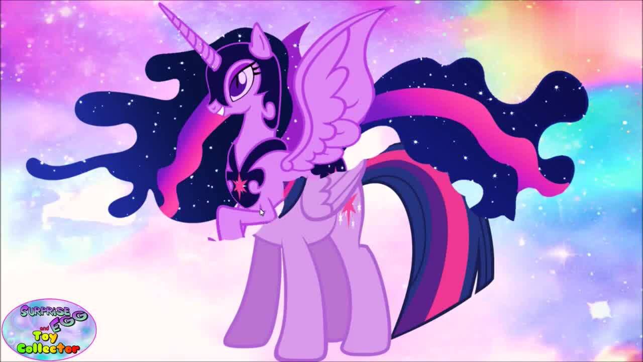 《小马宝莉》紫悦,柔柔等变成了梦魇小马!