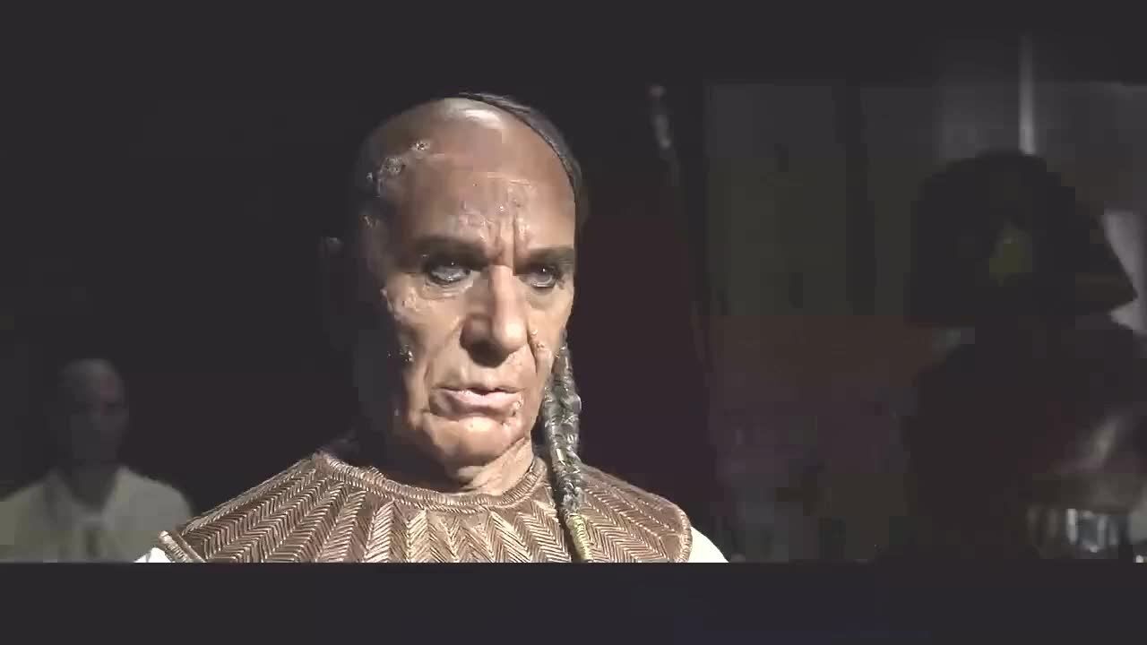 法老与众神上帝降下蝗灾惩罚人类你见过这么可怕蝗灾吗