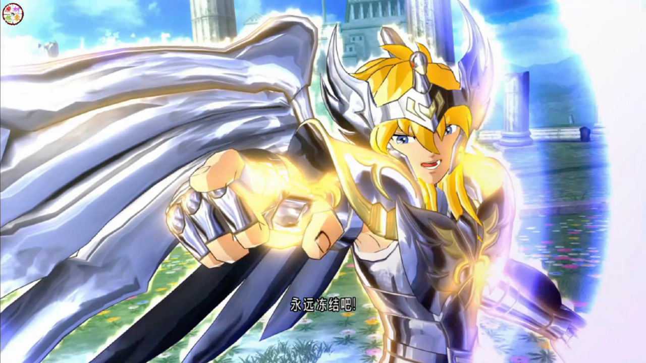 圣斗士星矢勇斗之魂冰河所有必杀技演示这就是绝对零度的冻气