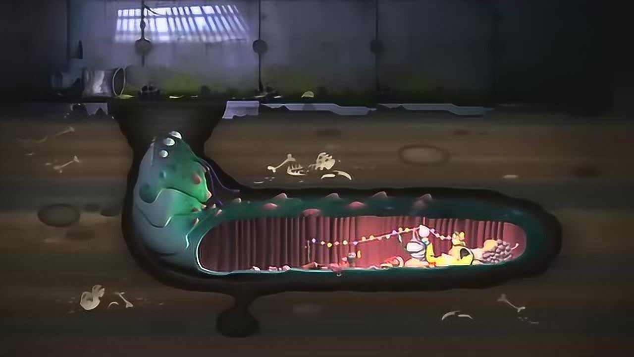 爆笑虫子:虫子们居然在流沙怪兽的肚子里开party,心态真好