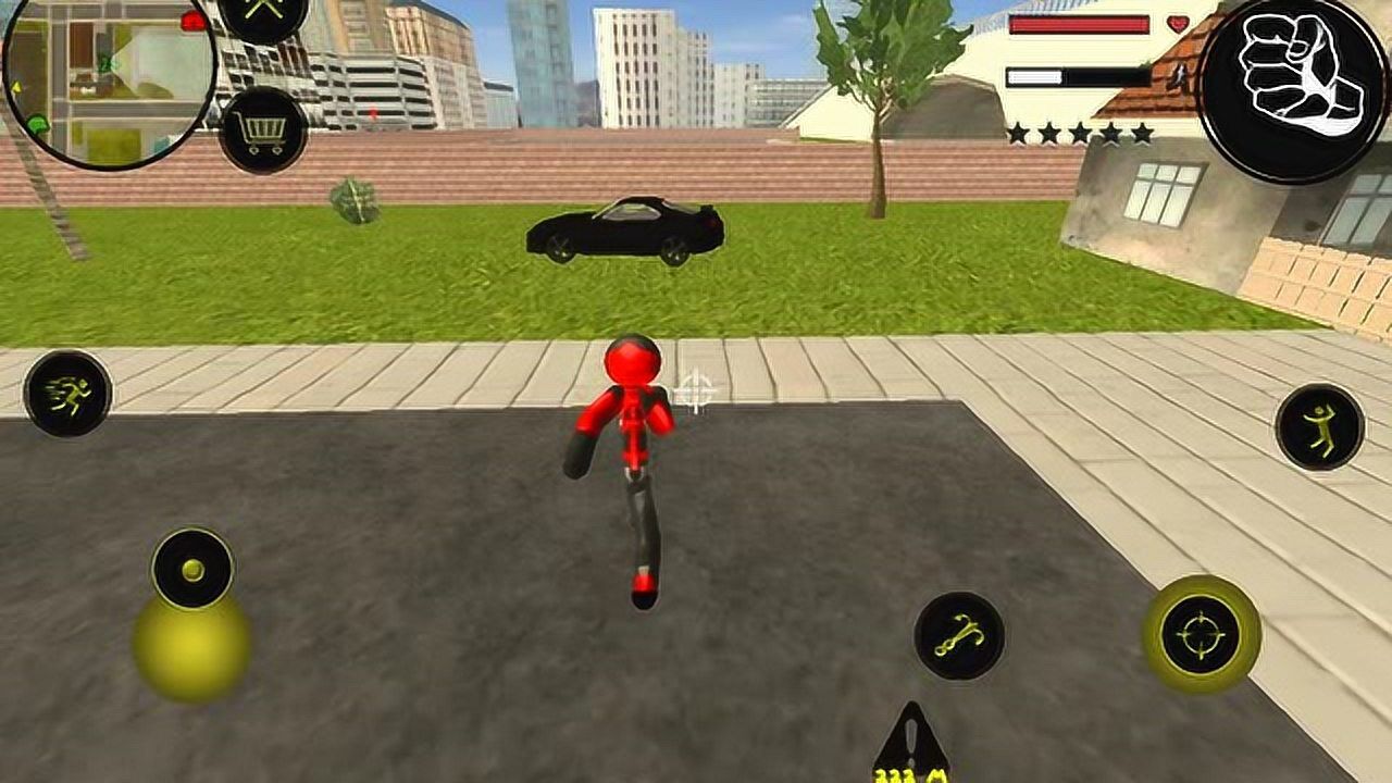 火柴人绳索英雄蜘蛛侠