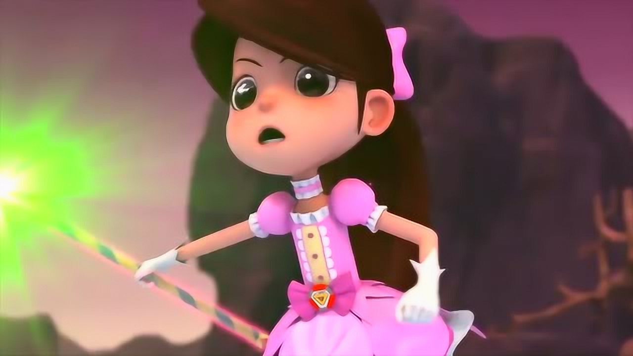 新成龙历险记之梦境守护者小美和大伟捆绑住了恐龙怪