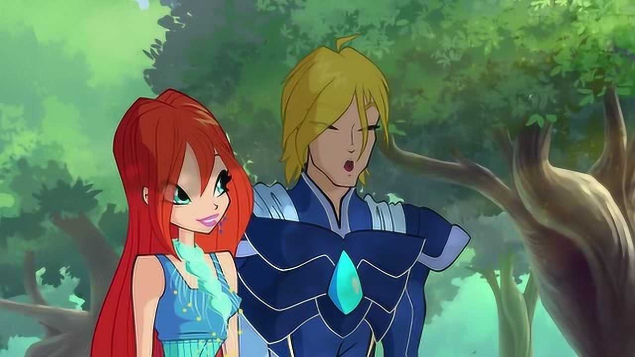 《魔法俏佳人》蕾儿和蓝天真是天生一对啊!