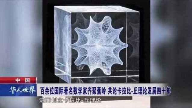 百余名国际著名数学家齐聚蕉岭 共论卡拉比丘理论发展四十年