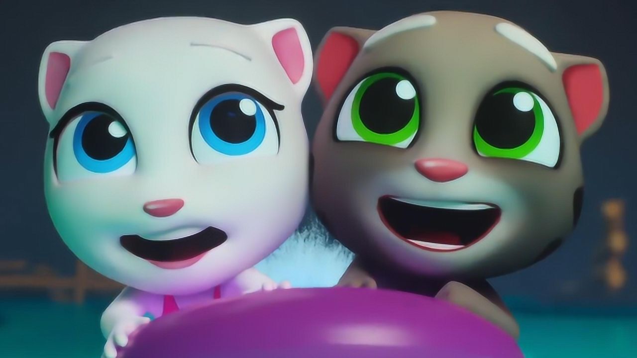 汤姆猫水上乐园 talking tom pool level 121-123 游戏演练