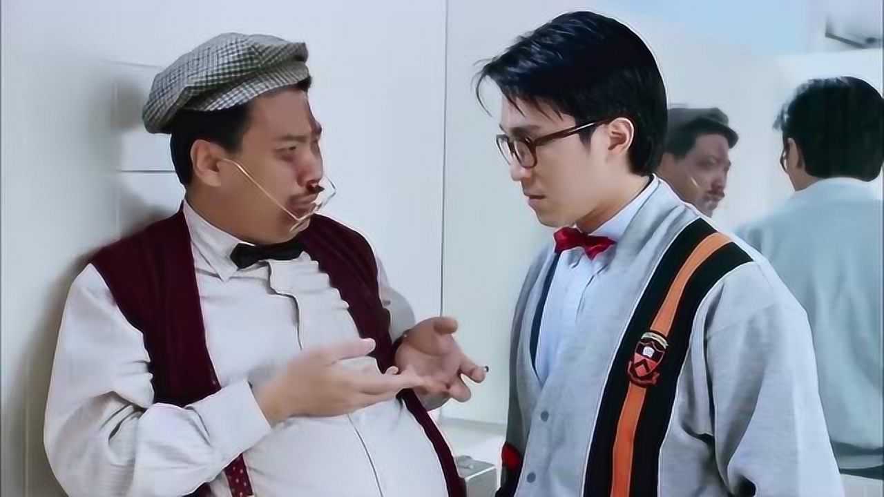 逃学威龙2达叔在学校被暴揍被打的连亲妈都不认识他