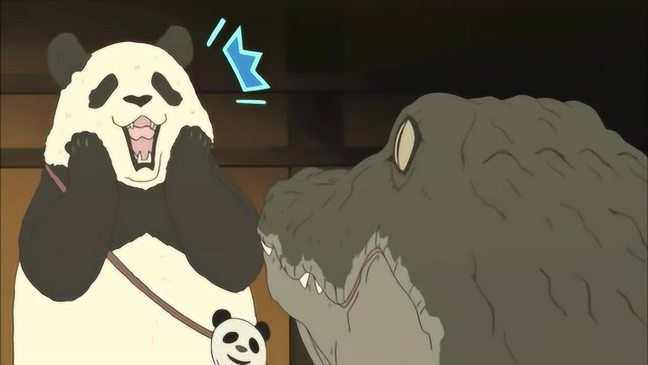白熊咖啡厅:鳄鱼也好恐怖啊