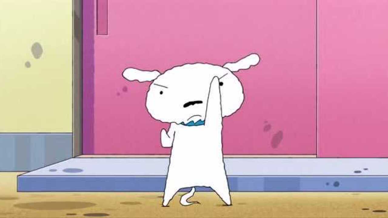 蜡笔小新小新被坏人抓住很淡定小白变身后躲着大家走