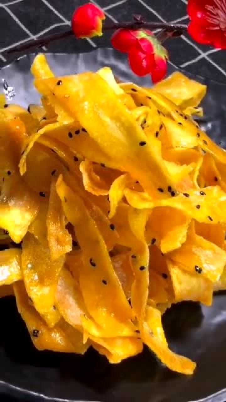 油炸红薯片最新做法