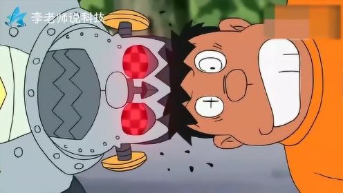 哆啦A梦新番：一决胜负吧胖虎机器人！胖虎和机器人在比赛吃饭！