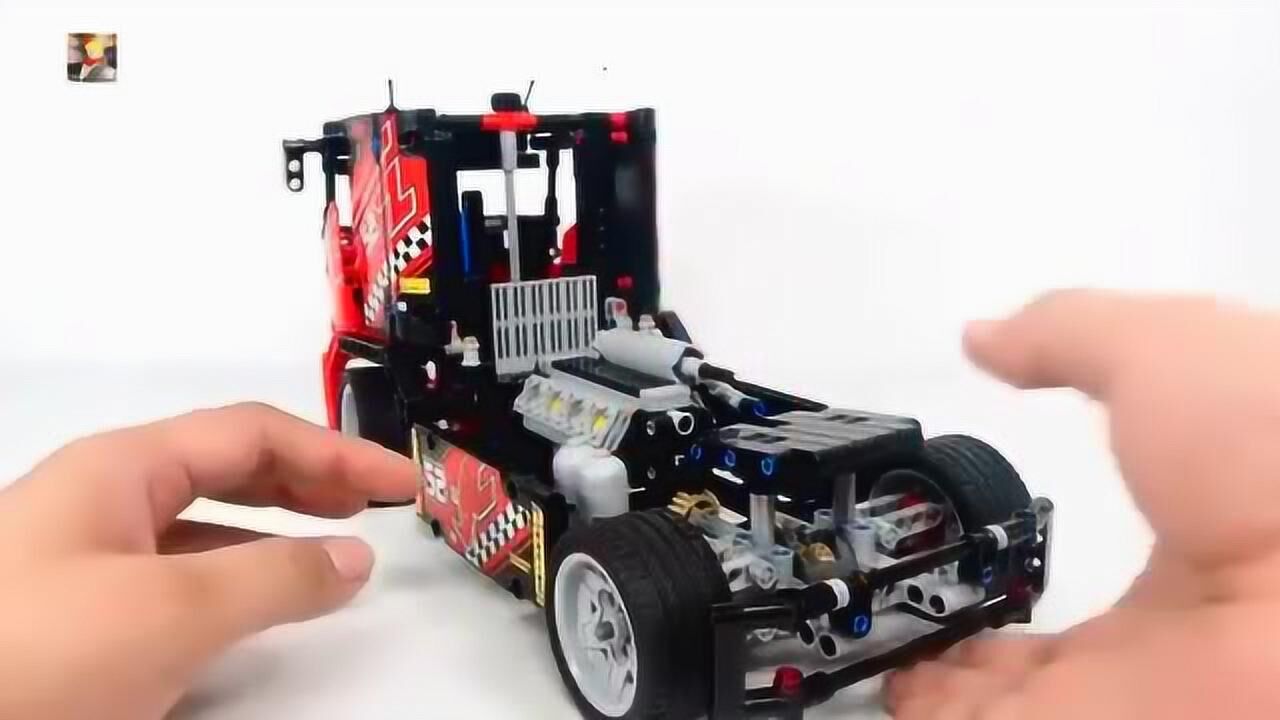 乐高lego科技组评测:乐高42041竞速卡车