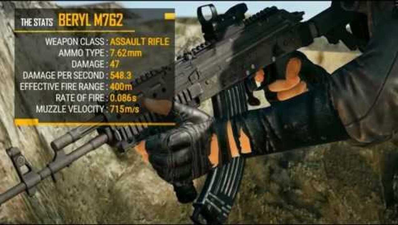 绝地求生后坐力逆天的新枪m762现实中有多难压枪?牛人开箱测试