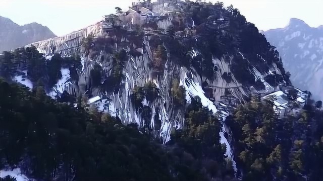 航拍中国:我国著名的五岳之一,奇险天下第一的华山