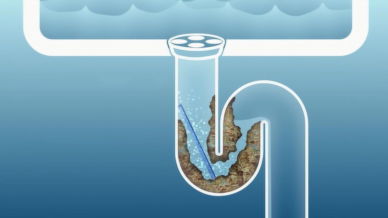 下水管堵了不用请人修!省时省力,一根棍子就能解决