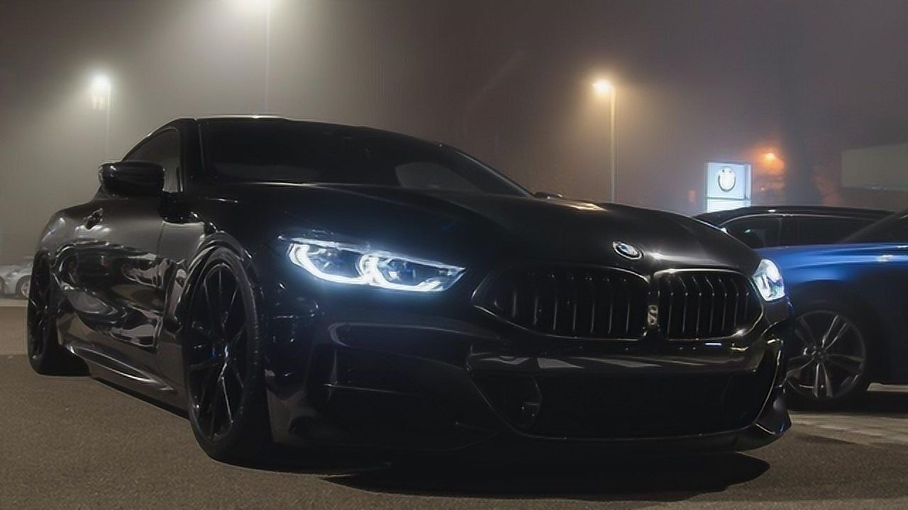 宝马最强黑武士车灯比奥迪还牛开出去比保时捷还牛