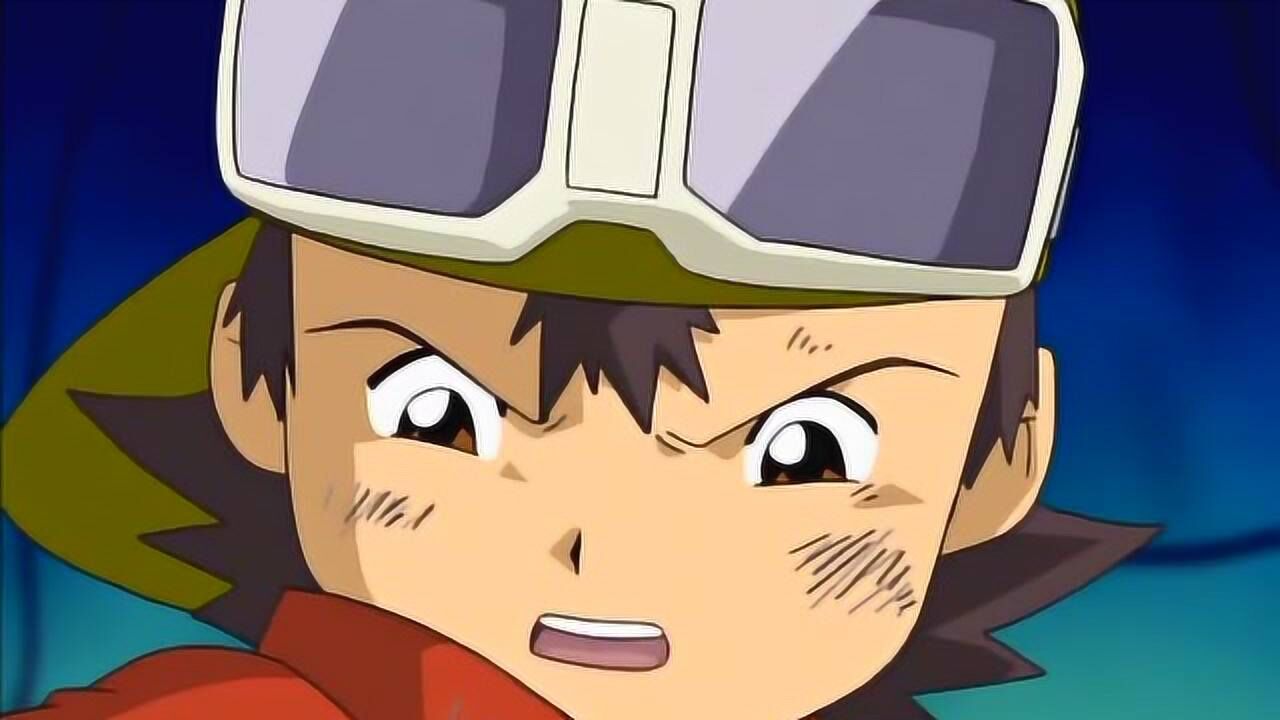 拓也因自己的力量微弱而难过此时火神兽的魂出现了