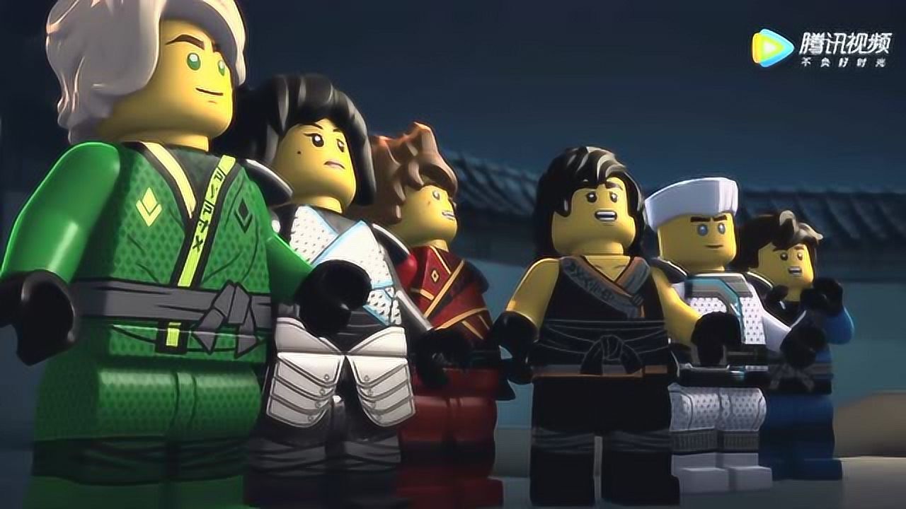 乐高幻影忍者第8季进皇宫面见国王王后和公主