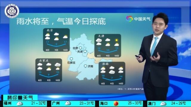 大连今天蒙蒙细雨,气温降!