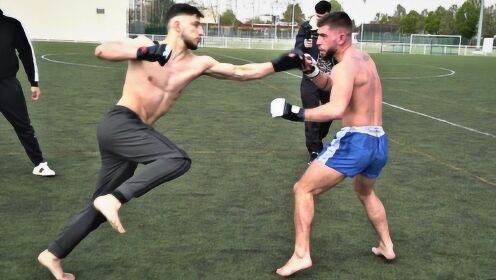 天生好斗之人在街头MMA比赛，19岁小伙展现强大的地面控制力！