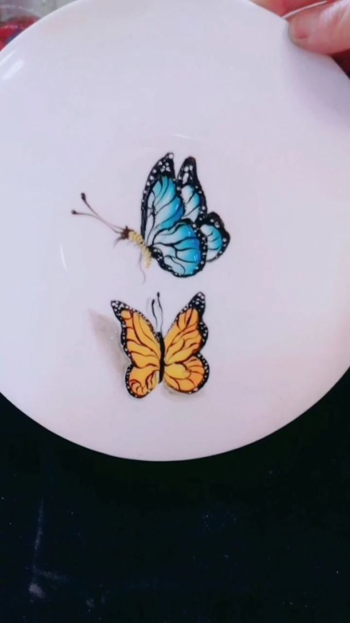 果酱这样画蝴蝶漂亮吗_腾讯视频