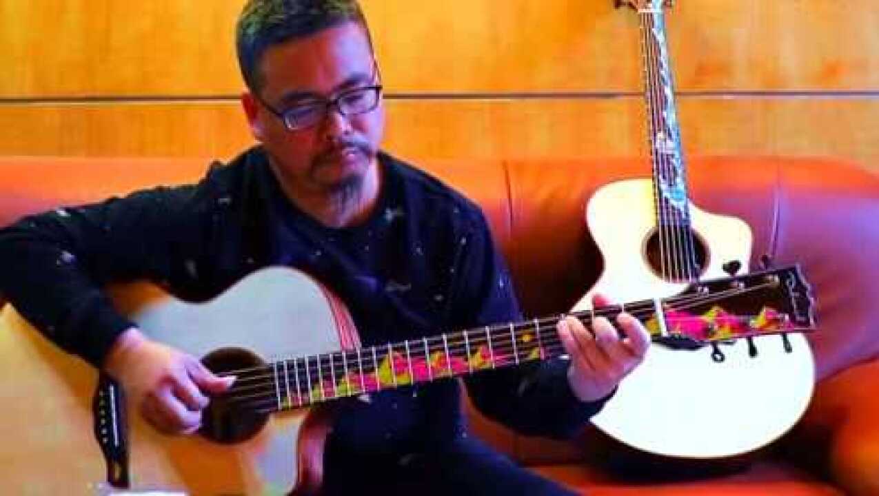 阿涛老师吉他指弹《故乡的原风景》